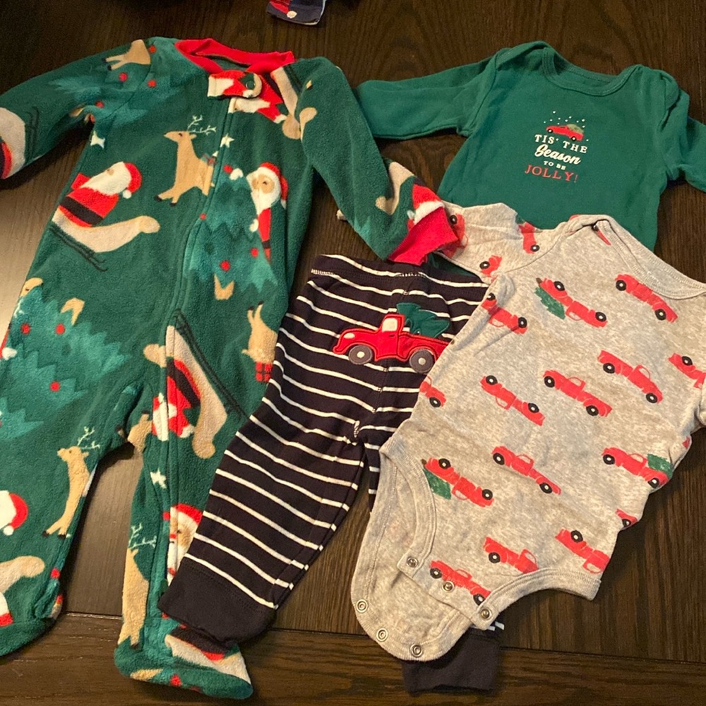 Carters Christmas Bundle 6 months
